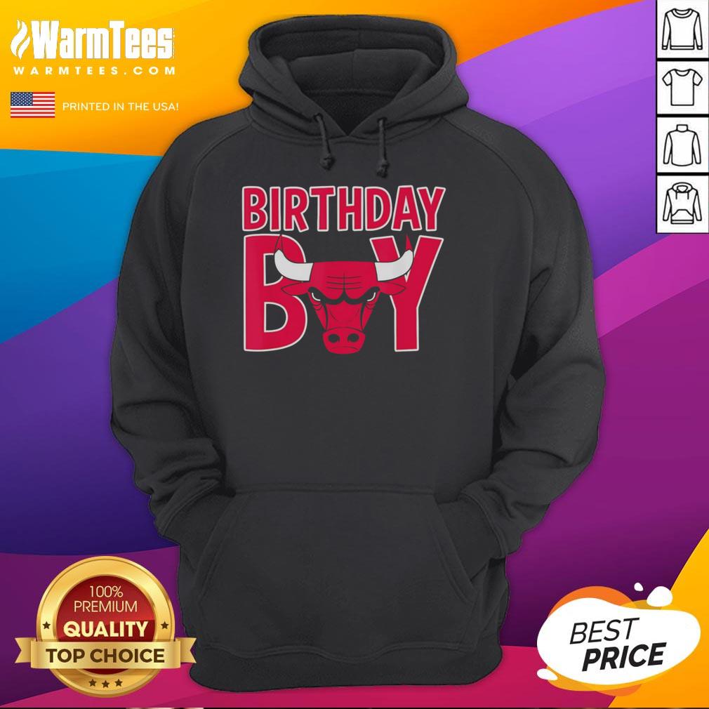 Official Nba Birthday Boy Chicago Bulls Retro Bold Logo Hoodie Alt Text: Official NBA Birthday Boy Chicago Bulls retro bold logo hoodie featuring vibrant graphics and a comfortable fit.