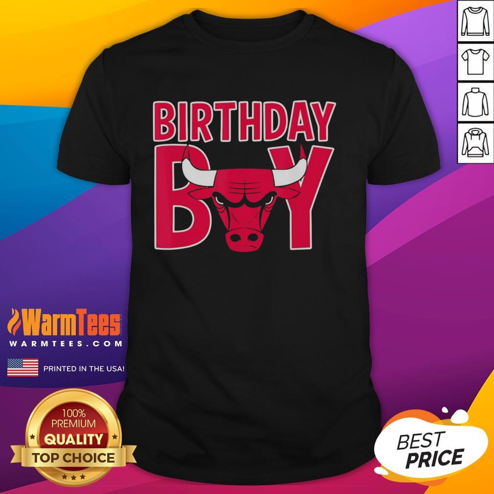 Official Nba Birthday Boy Chicago Bulls Retro Bold Logo T Shirt Official NBA Birthday Boy Chicago Bulls retro bold logo T-shirt featuring vibrant graphics and classic design.