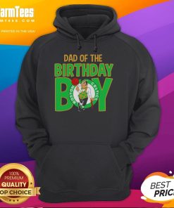 Official NBA Boston Celtics Dad of the Birthday Boy Hoodie in green, perfect for celebrating a Celtics fan's special day.