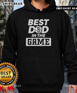 Alt Text: Official NBA Father's Day Best Dad In The Game Brooklyn Hoodie featuring team colors and logo.