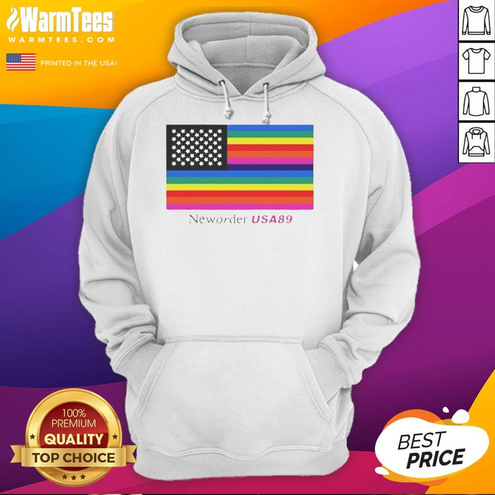 Official New Order Usa 89 Flag Hoodie Official New Order USA 89 Flag Hoodie featuring vibrant flag design and comfortable fit, perfect for fans and fashion enthusiasts.