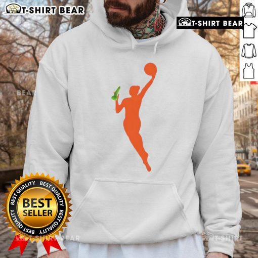 Alt Text: Official New WNBA Logo Sex Toy Meme Hoodie showcasing a humorous design celebrating women's basketball culture.