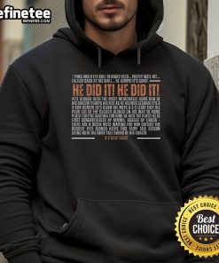 Official New York Mets Pete Alonso hoodie featuring Howie Rose's iconic playoff call, 'He Did It! He Did It!'