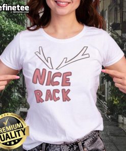 Official Nice Rack Ladies Tee featuring a stylish design, perfect for casual wear and showcasing personality.