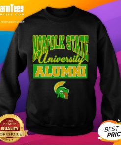 Alt Text: Official Norfolk State University 1935 alumni logo sweatshirt featuring a classic design and school colors.
