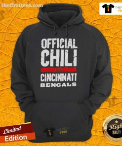 Official Cincinnati Bengals hoodie featuring team logo and colors, perfect for fans supporting their NFL team.