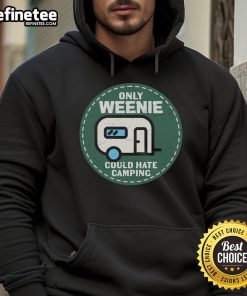 Alt Text: Official Only Weenie Could Hate Camping RV Hoodie in vibrant colors, perfect for camping enthusiasts.