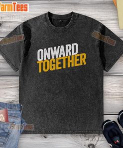 Official Onward Together NKU washed t-shirt featuring a stylish design and comfortable fit for Northern Kentucky University fans.