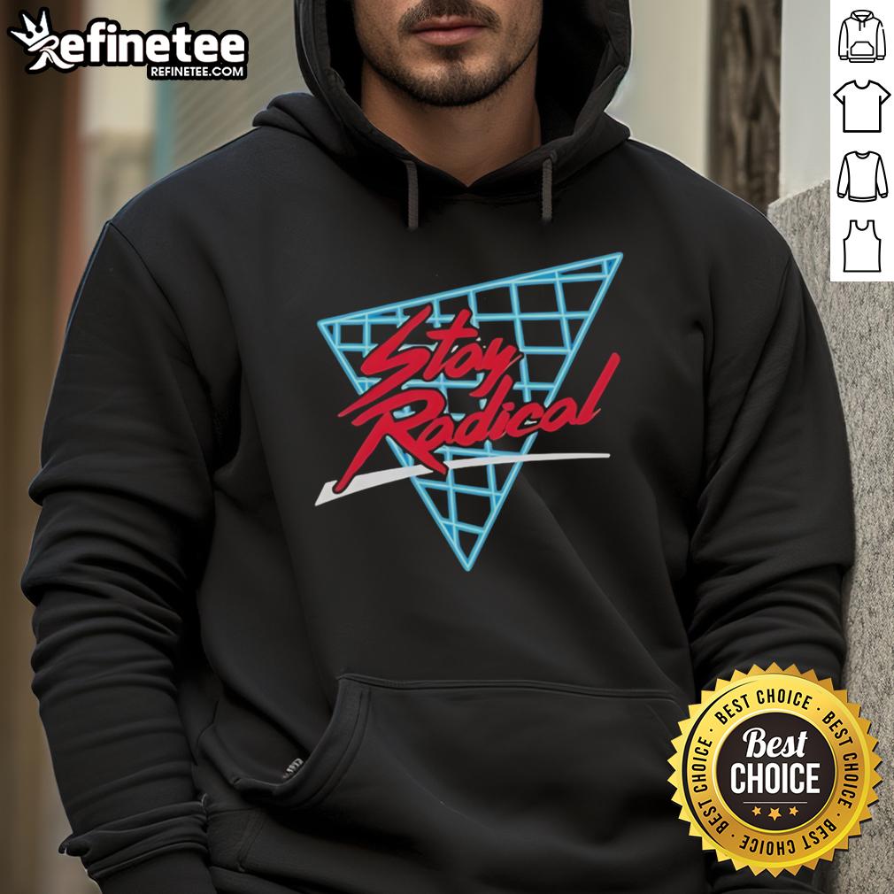 Official Paul Saladino Md Stay Radical Hoodie Official Paul Saladino MD Stay Radical Hoodie in black, featuring bold white lettering and a modern design for fans.