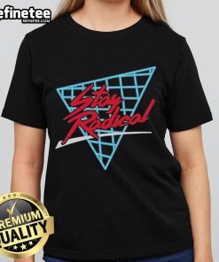 Official Paul Saladino MD Stay Radical Ladies Tee featuring vibrant design and comfortable fit for stylish wellness enthusiasts.