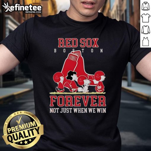Alt Text: Official Peanuts Charlie Brown Snoopy Boston Red Sox T-Shirt celebrating baseball fandom, not just winning.