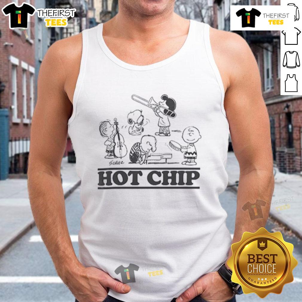 Official Peanuts X Hot Chip Over And Over Tank Top Official Peanuts X Hot Chip Over and Over Tank Top featuring iconic characters in a vibrant design, perfect for summer wear.
