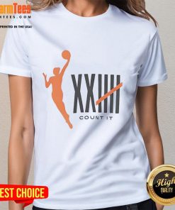 Official Philadelphia 76ers WNBA ladies tee featuring team logo and stylish design for female fans.
