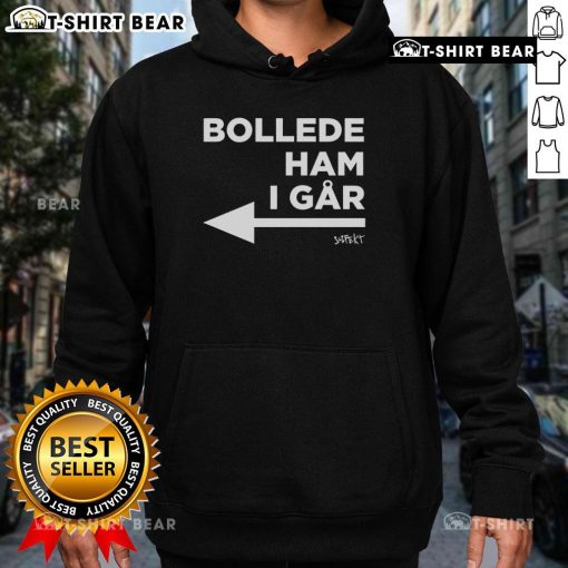 Official Princess Isabella wearing a Bollede Ham I Gar hoodie, showcasing her stylish and royal fashion choice.