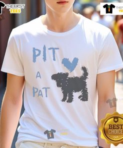 Alt Text: Official Riandco Pit A Pat T-Shirt featuring a vibrant design and comfortable fit for casual wear enthusiasts.