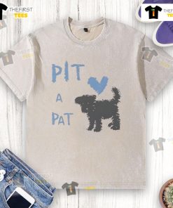 Official Riandco Pit A Pat Washed T-Shirt in soft fabric, featuring a relaxed fit and stylish design for casual outfits.