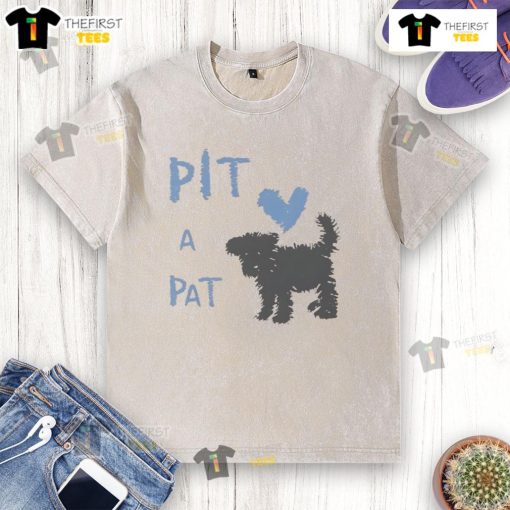 Official Riandco Pit A Pat Washed T-Shirt in soft fabric, featuring a relaxed fit and stylish design for casual outfits.