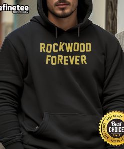 Official Rockwood Forever Hoodie in black, showcasing a stylish design perfect for casual wear and fans of the brand.