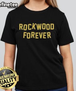 Alt Text: Official Rockwood Forever Ladies Tee in stylish design, perfect for casual wear and showcasing Rockwood pride.