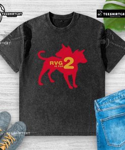 Official RVG TV 2 washed t-shirt featuring a stylish design, perfect for casual wear and fans of RVG TV.