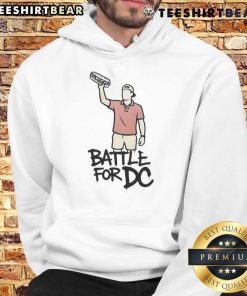 Official Sandwich Guy Battle for DC hoodie featuring vibrant graphics and a comfortable fit, perfect for fans and casual wear.