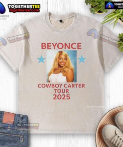 Official Schatar Sapphira Beyonce Cowboy Carter Tour 2025 washed t-shirt featuring unique design and vibrant colors.