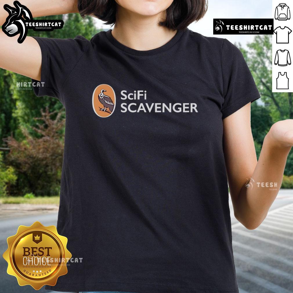 Official Sci Fi Scavenger Ladies Tee Official Sci-Fi Scavenger Ladies Tee featuring a stylish design perfect for sci-fi fans and casual wear.