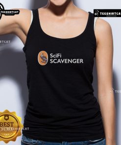 Official Sci-Fi Scavenger Tank Top featuring a futuristic design, perfect for fans of science fiction and casual wear.