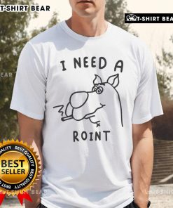 Alt Text: Official Scooby-Doo Smoking I Need A Roint T-Shirt featuring Scooby-Doo in a playful design for fans.
