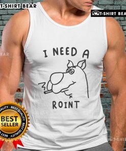Alt Text: Official Scooby-Doo Smoking I Need A Roint Tank Top featuring iconic characters in a fun, vibrant design.