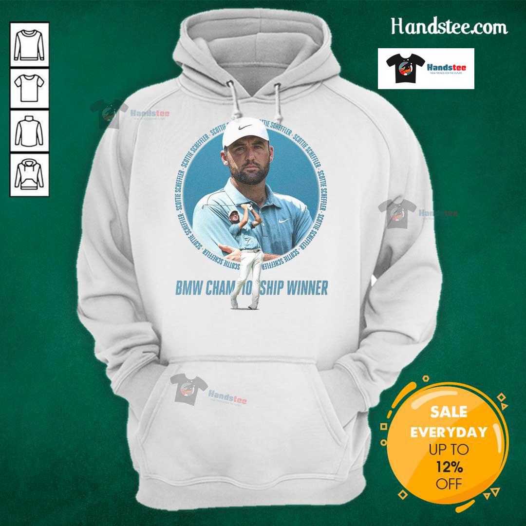 Official Scottie Scheffler Wins Bmw Championship Golf Tournament Winner Fifth Victory Hoodie