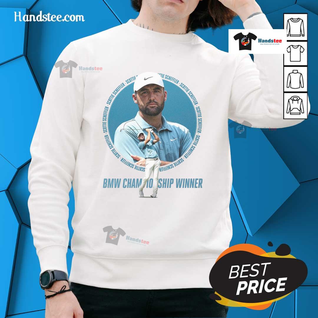 Official Scottie Scheffler Wins Bmw Championship Golf Tournament Winner Fifth Victory Sweatshirt