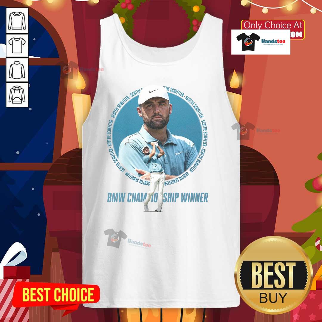 Official Scottie Scheffler Wins Bmw Championship Golf Tournament Winner Fifth Victory Tank Top