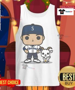 Alt Text: Official Seattle Mariners Goat Night 2025 tank top featuring vibrant team colors and a unique design.