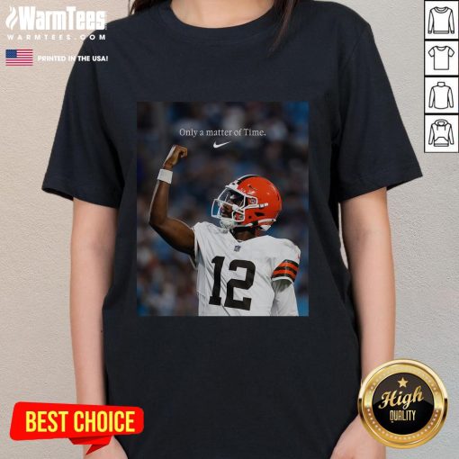 Official Shedeur Sanders Ladies Tee featuring stylish design, perfect for fans and casual wear enthusiasts.