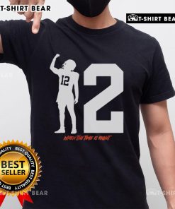 Official Shedeur Sanders 'When The Time Is Right' T-Shirt featuring bold graphics and a stylish design for fans.
