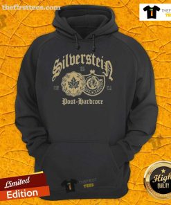 Official Silverstein post-hardcore hoodie featuring logo design, perfect for fans of the band and the genre.