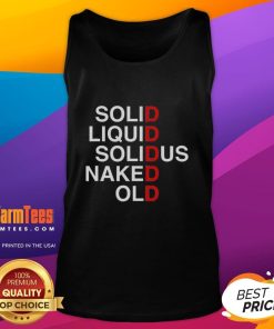 Official Solid Liquid Solidus Naked Old Tank Top in stylish design, perfect for casual wear and summer outings.