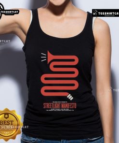 Official Streetlight Manifesto concert tank top from San Francisco, CA, July 25, 2025, featuring vibrant band graphics.