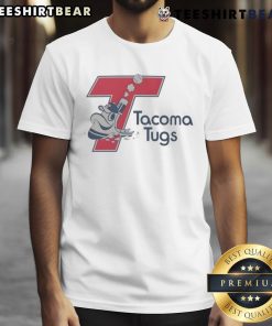 Official Tacoma Tugs Baseball Logo T-Shirt featuring vibrant team colors and iconic logo design for fans.