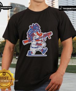 Official Tactical On The X Det Tigers Paws T-Shirt featuring a bold tiger paw design and tactical style for fans.