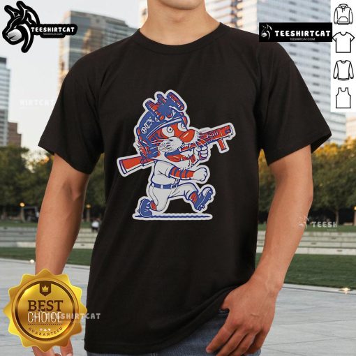 Official Tactical On The X Det Tigers Paws T-Shirt featuring a bold tiger paw design and tactical style for fans.