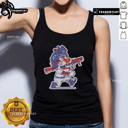 Alt Text: Official Tactical On The X Det Tigers Paws Tank Top featuring a bold tiger paw design for stylish active wear.