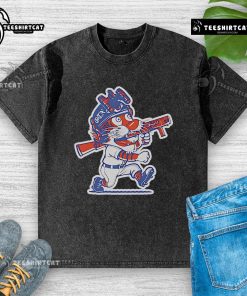 Official Tactical On The X Det Tigers Paws Washed T-Shirt featuring a stylish design and soft fabric, perfect for casual wear.
