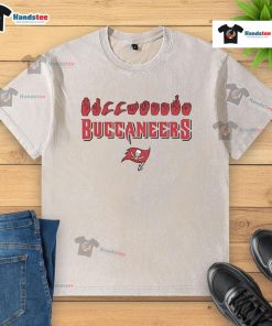 Youth love sign washed t-shirt featuring Tampa Bay Buccaneers football homage design for fans.