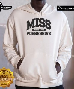 Official Tate McRae Miss Possessive World Tour Hoodie featuring vibrant design and logo, perfect for fans and collectors.