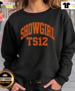 Official Taylor Showgirl TS121 Sweatshirt featuring stylish design and vibrant colors, perfect for fans and casual wear.