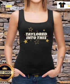 Official Taylored Into This Star Tank Top featuring a stylish star design and comfortable fit, perfect for casual wear.