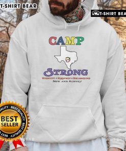 Official Texas Camp Strong Now and Always Hoodie in vibrant design, perfect for showing Texas pride and support.
