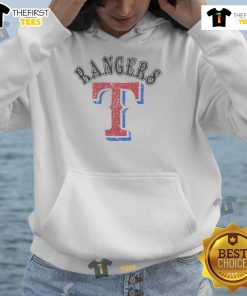 Official Texas Rangers Rebel Athletics Logo Hoodie featuring team colors and stylish design for fans.